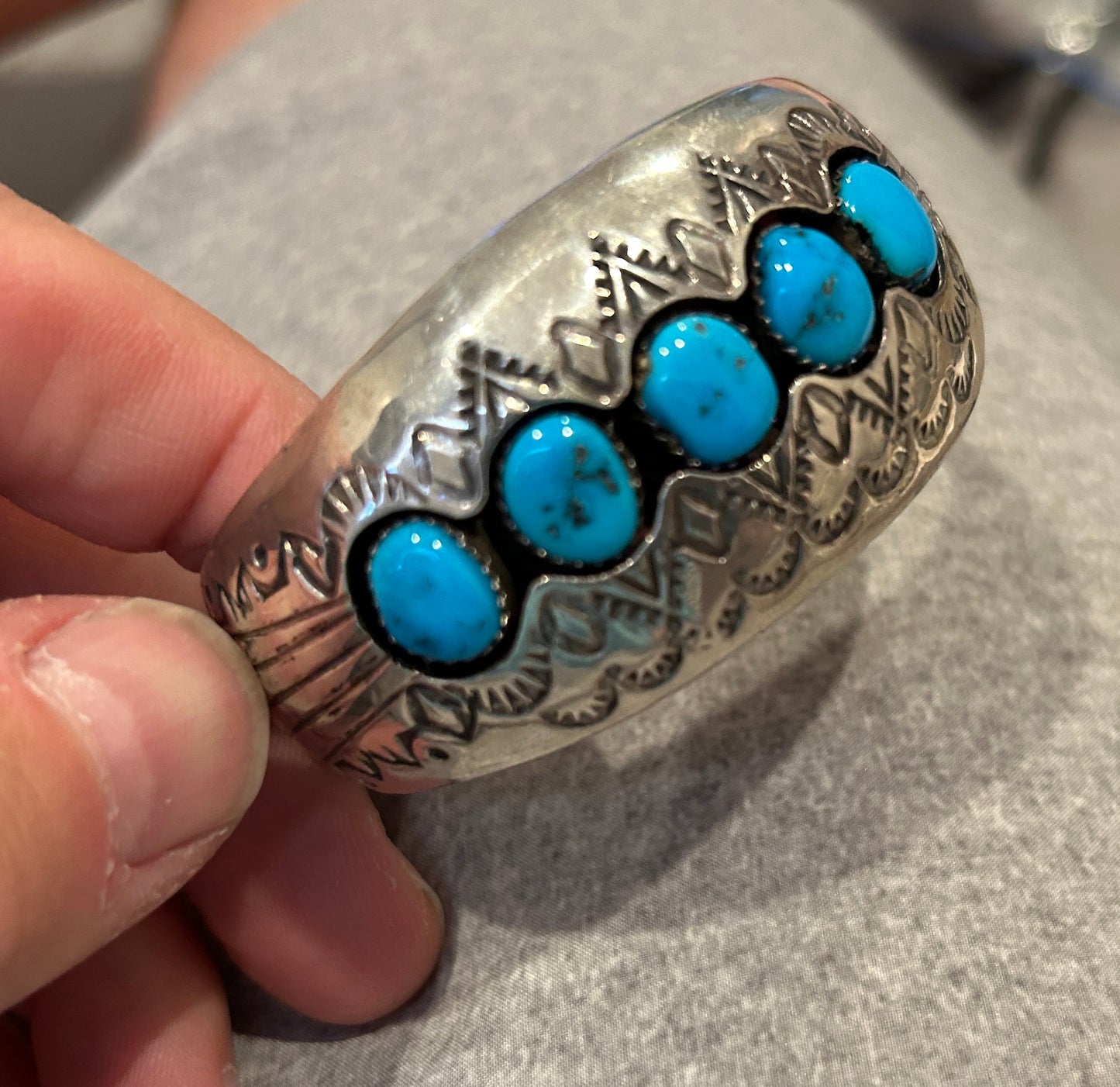 Navajo Bracelet made by Patricia Benally