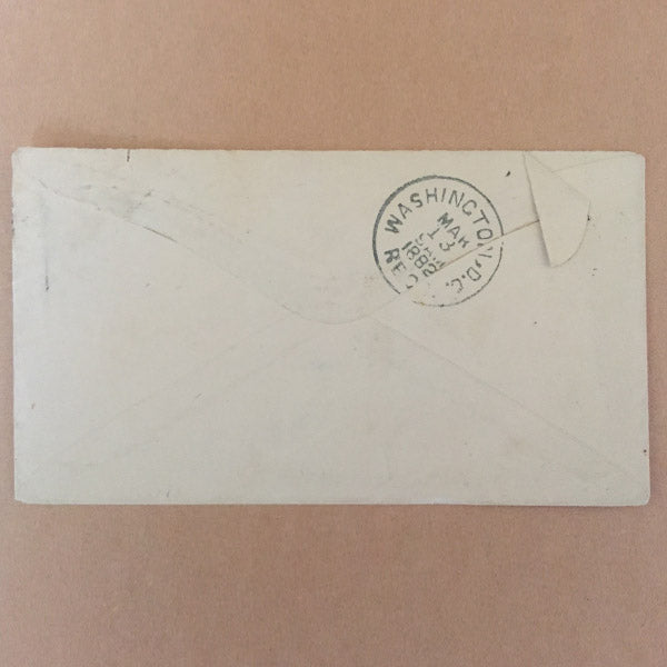 March 13th, 1882 - USA Cover with a 3 Cents Green