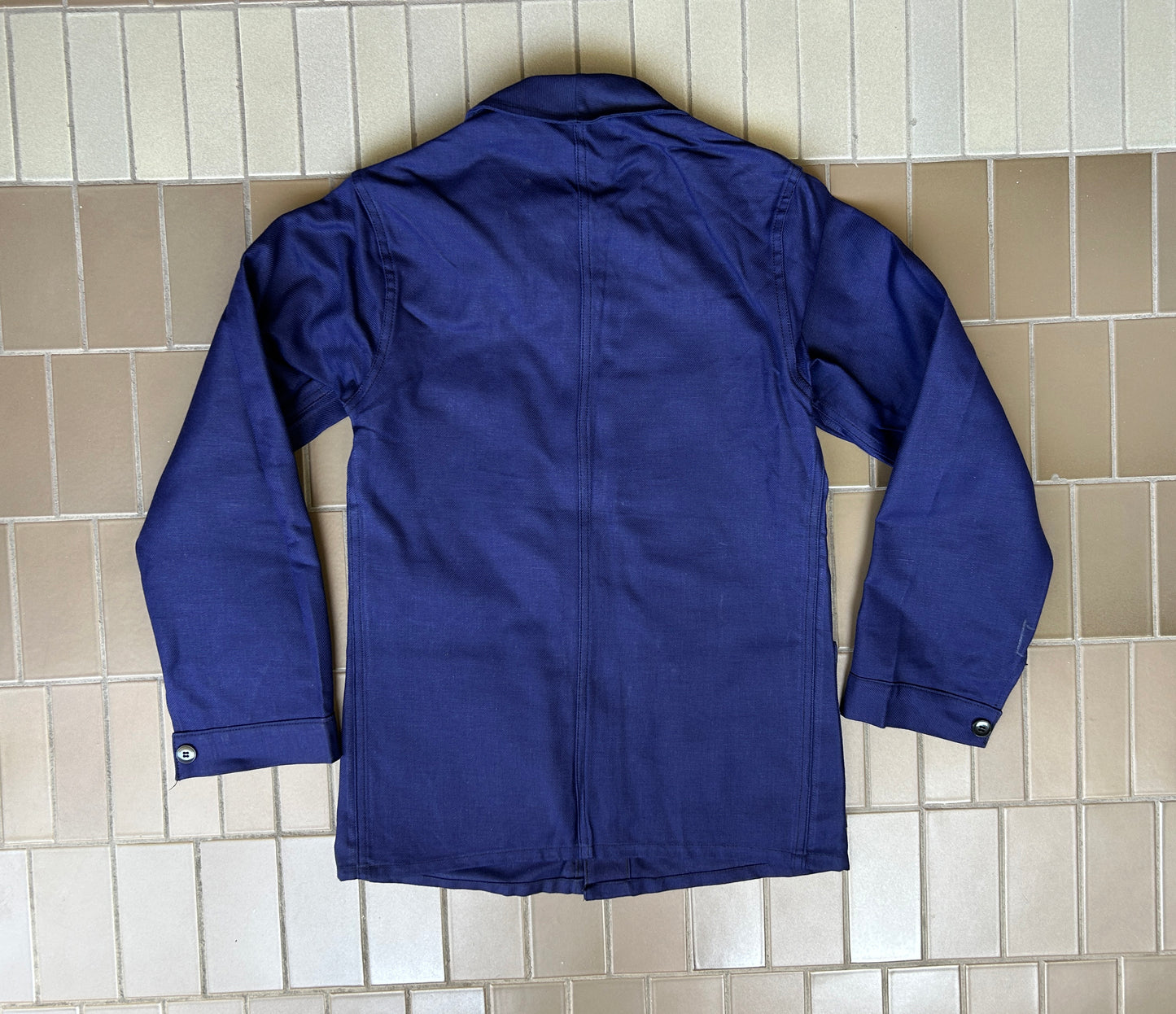 Vintage French Chore Jacket — Classic Bleu de Travail Workwear