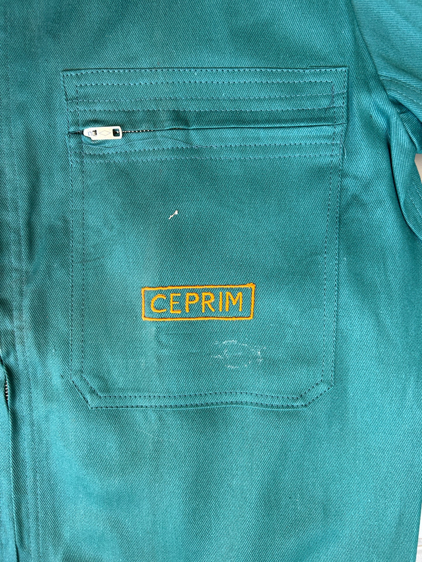 Vintage Workwear - French Bleu De Travail Chore Jacket - 1051