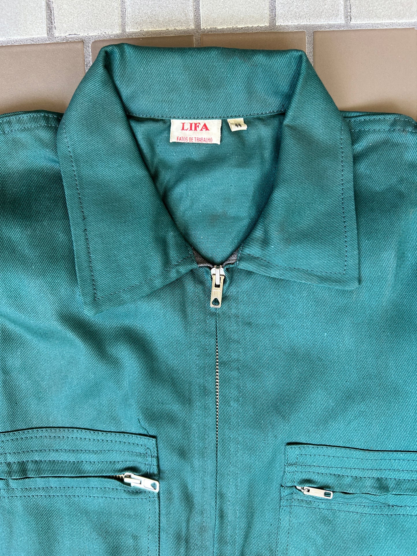 Vintage Workwear - French Bleu De Travail Chore Jacket - 1051