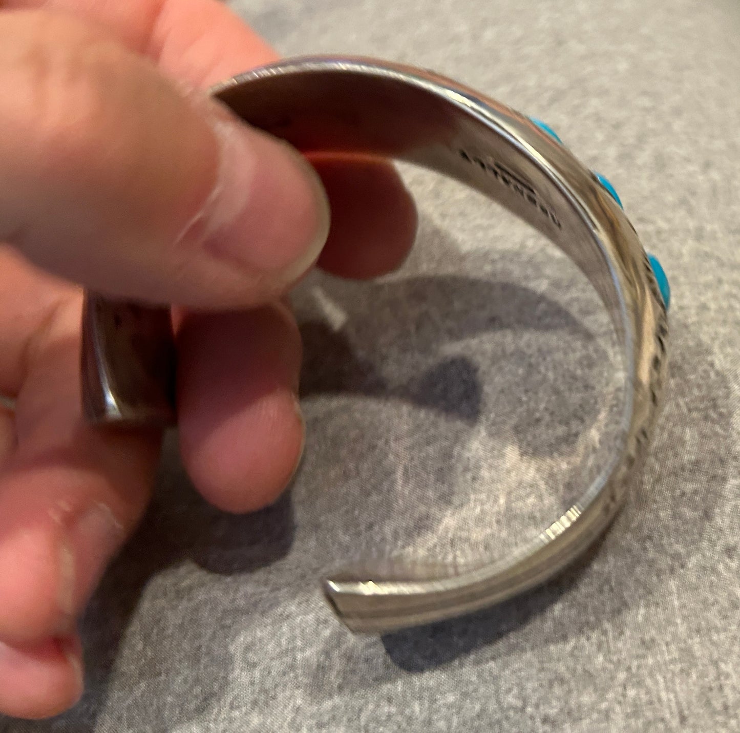Navajo Bracelet made by Patricia Benally