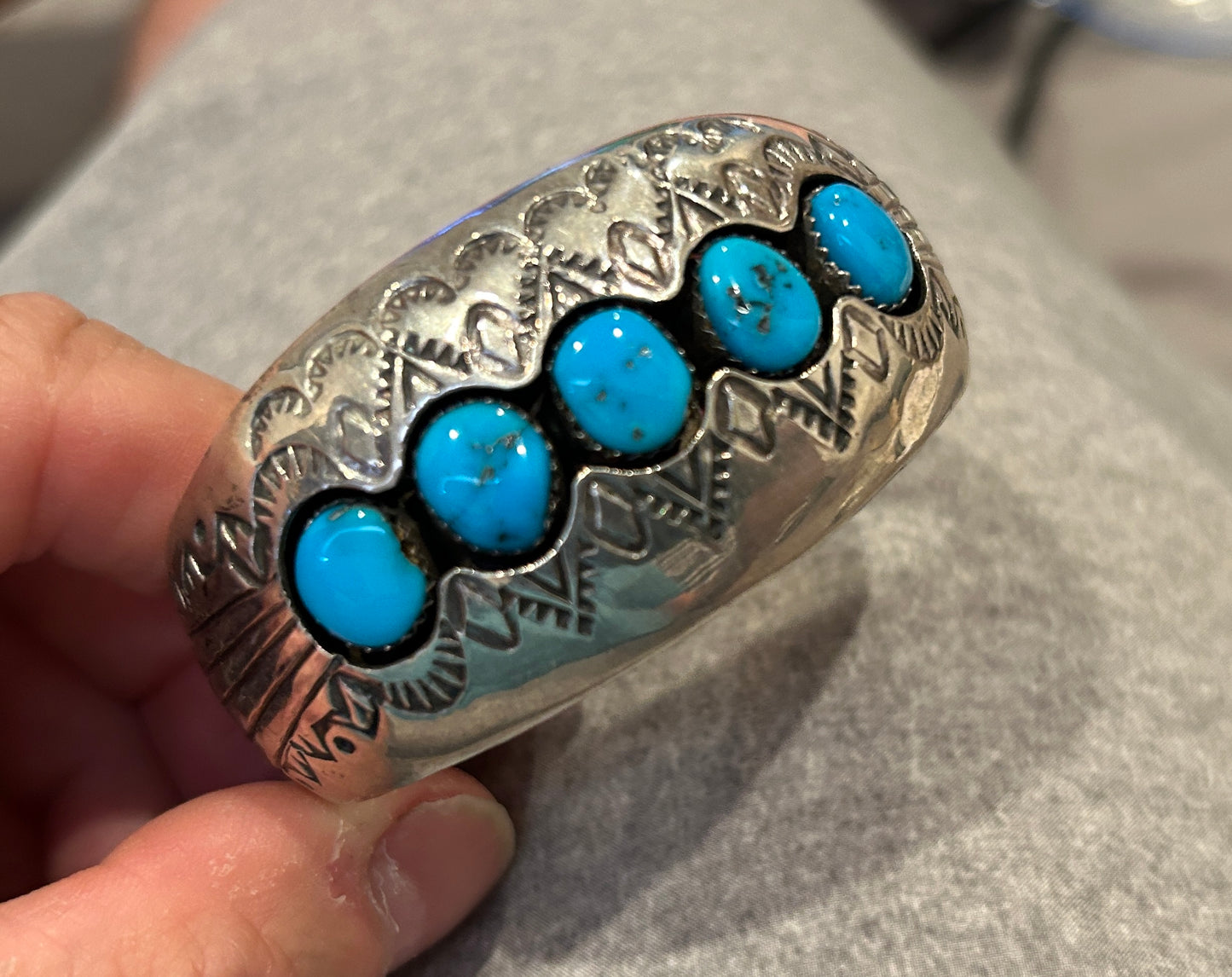 Navajo Bracelet made by Patricia Benally