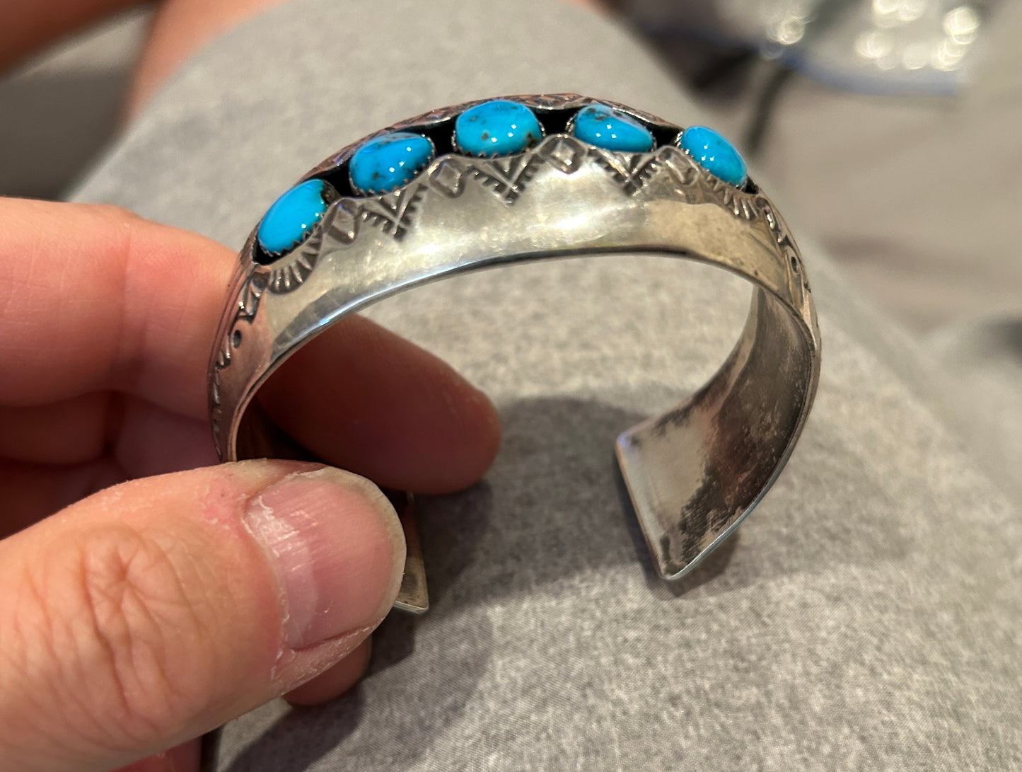 Navajo Bracelet made by Patricia Benally