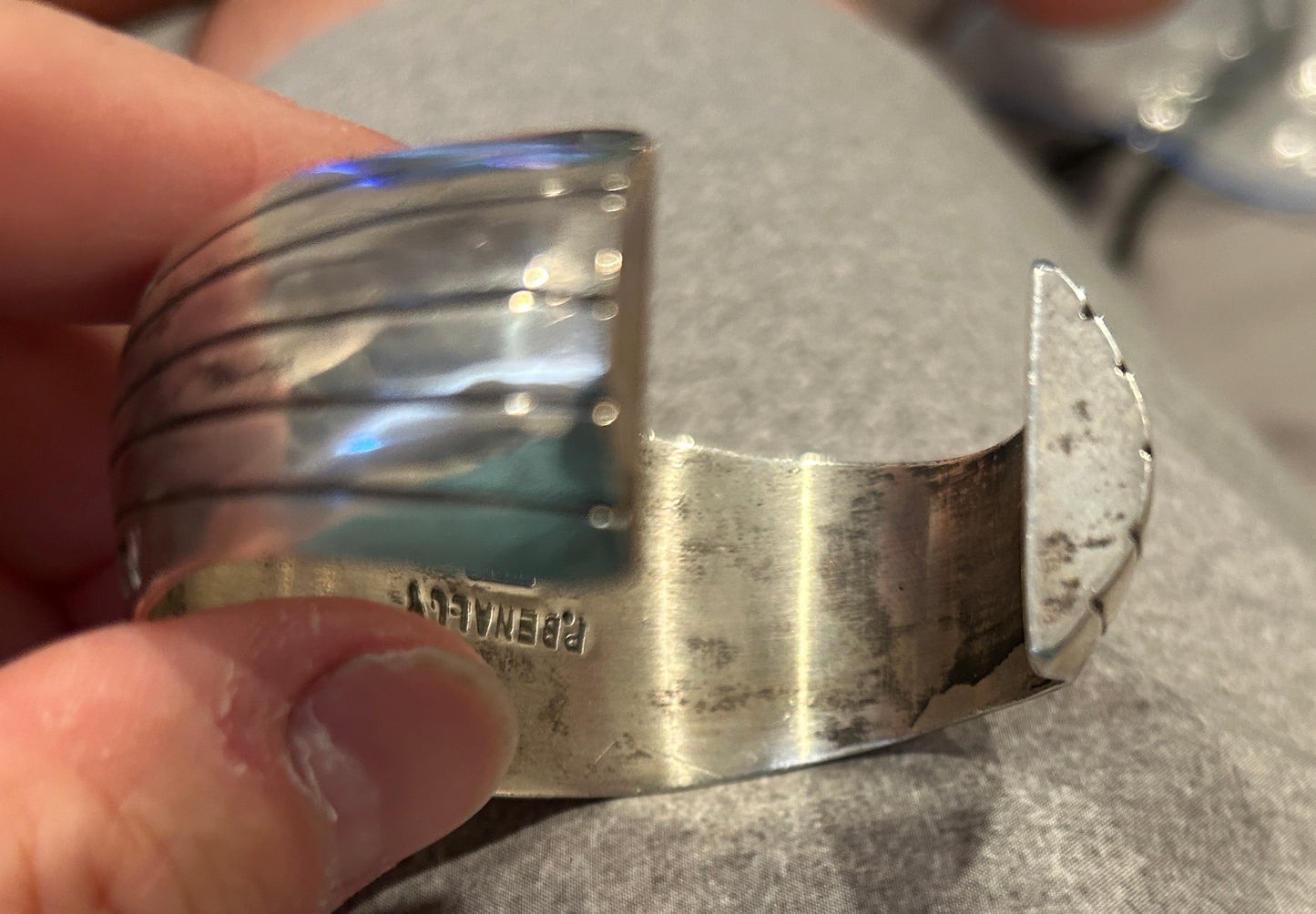 Navajo Bracelet made by Patricia Benally