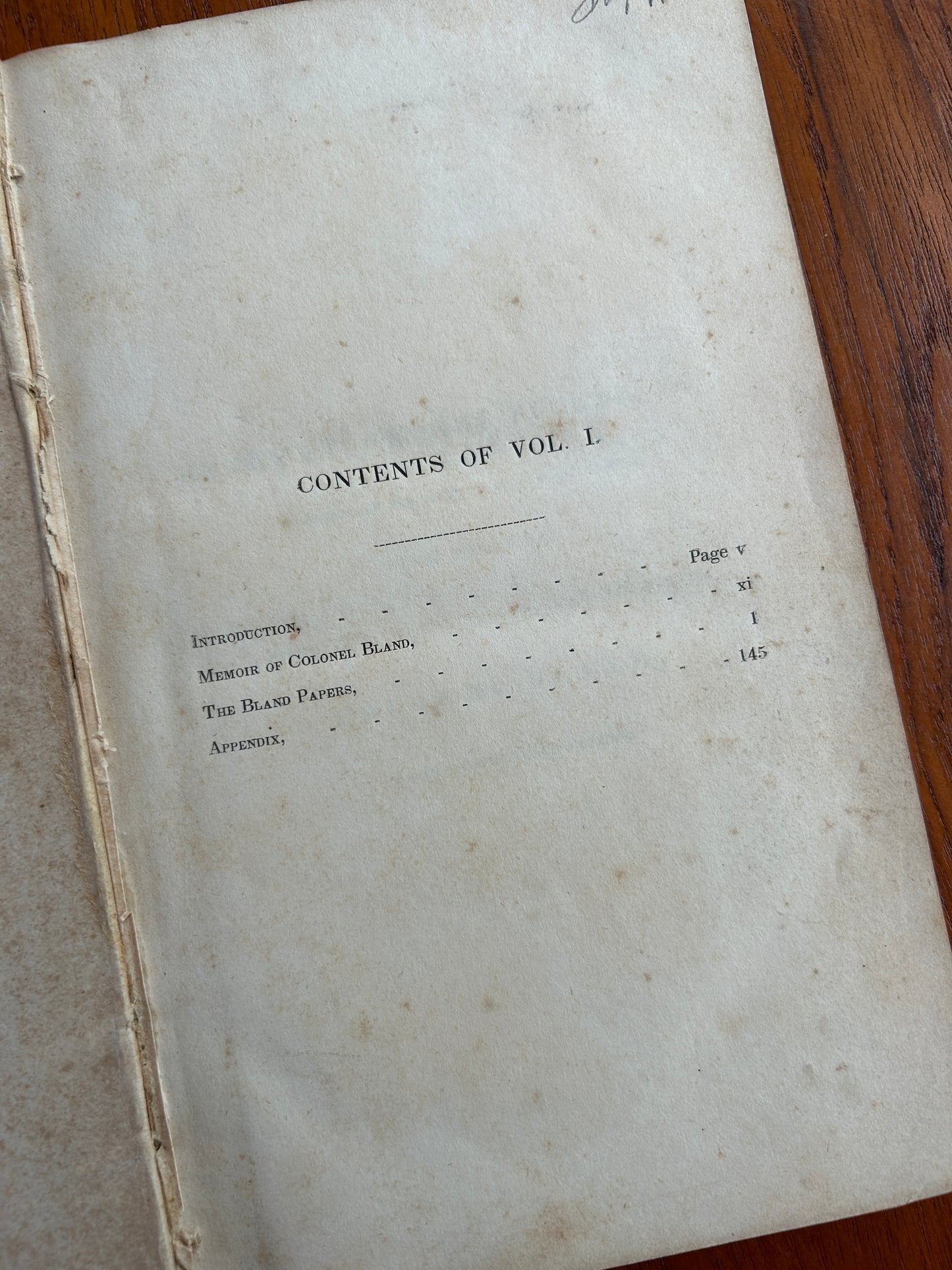 The The Bland Papers: The Manuscripts of Theodorick Bland Jr. and a Memoir of Col. Bland Volume I