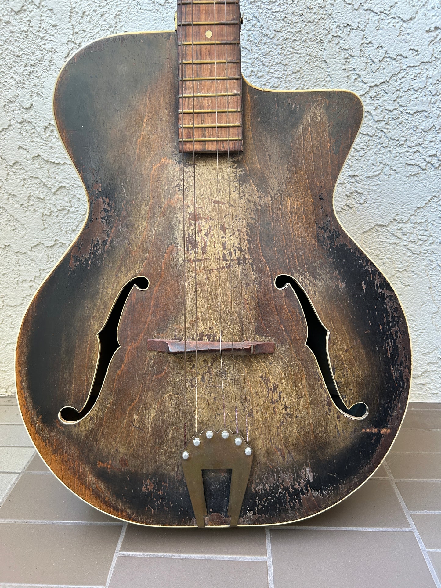 Vintage Gypsy Jazz Favino Guitar Project