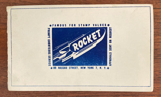 Rocket Stamp Album Lot