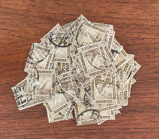 Large Lot of Egypt Stamps