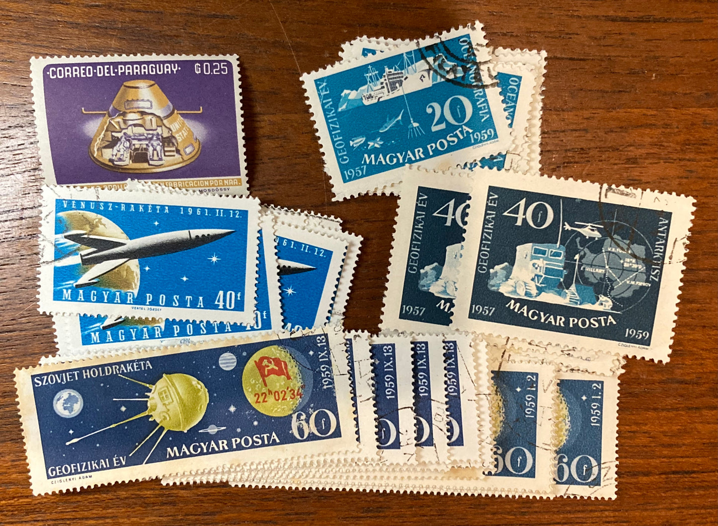 Lot of stamps from Hungary