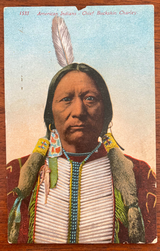 1533 American Indians - Chief Buckskin Charley