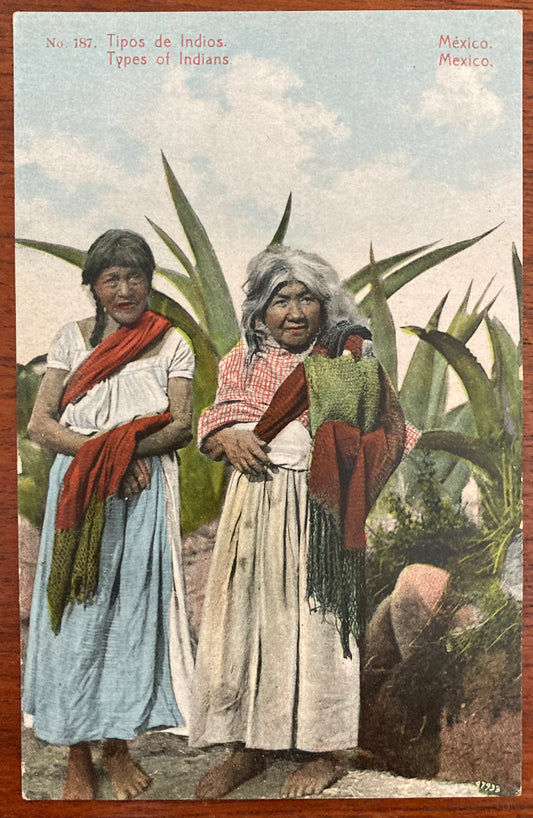 No. 187 Types of Indians Mexico