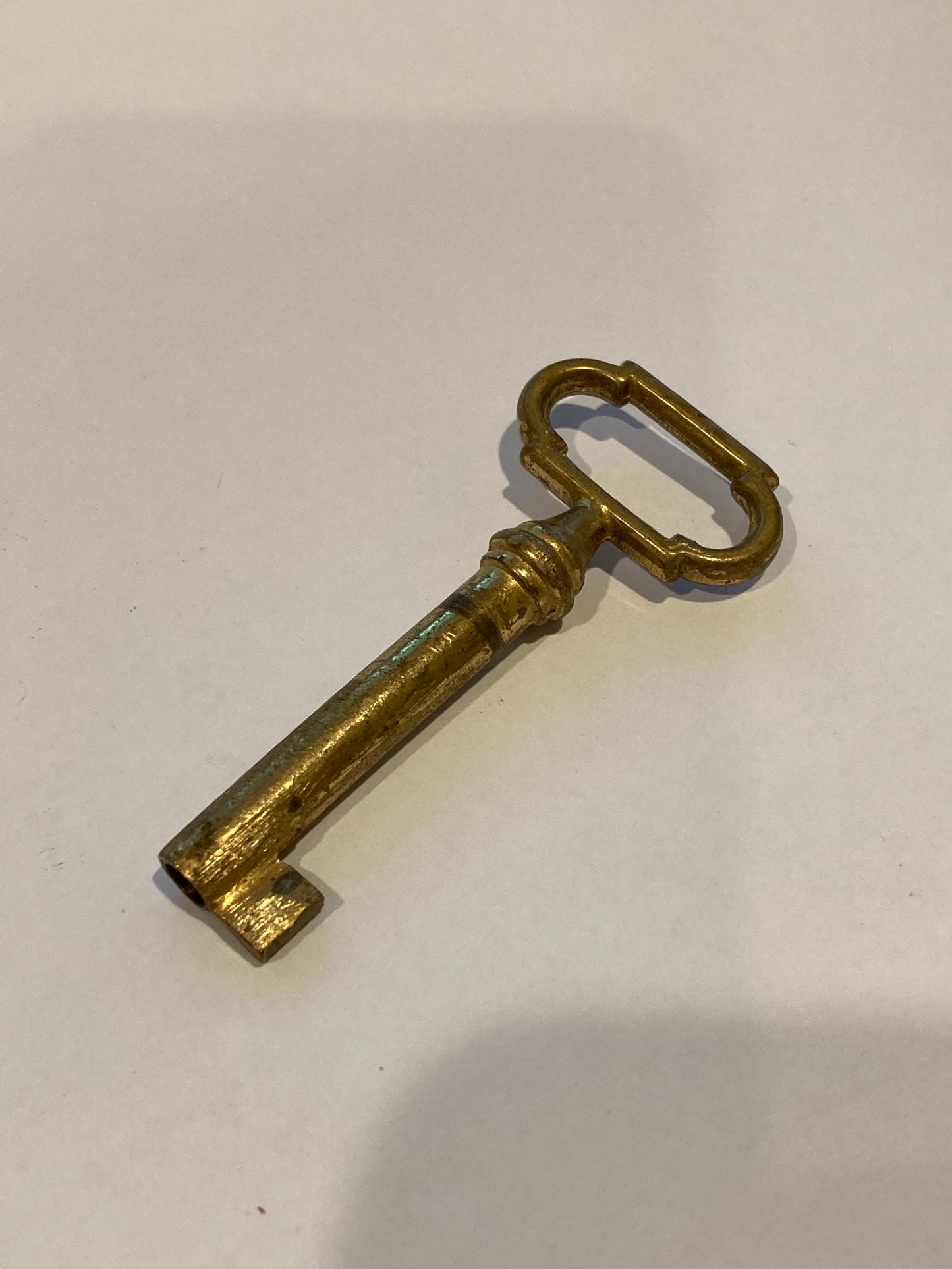 Vintage French Brass Key