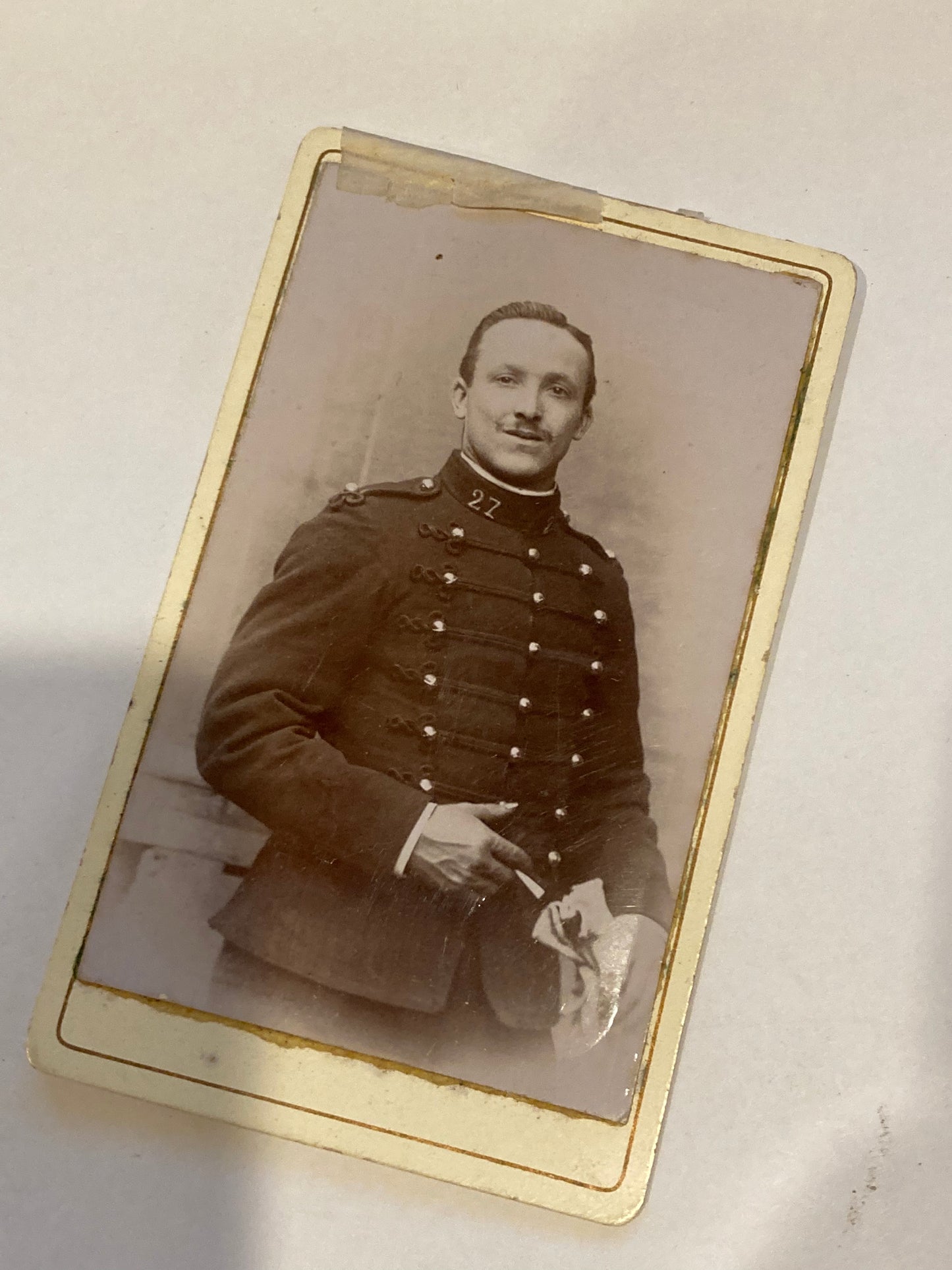 World War I French Military Portrait