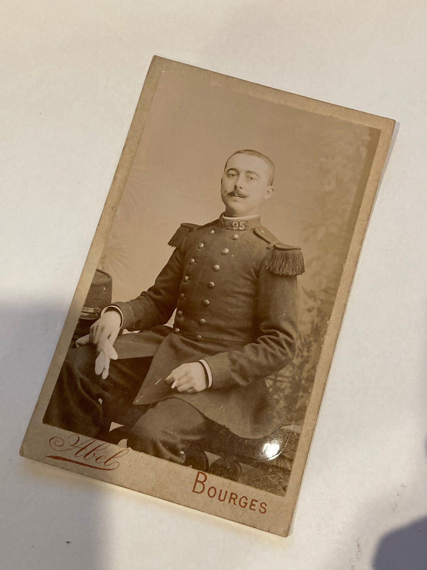 World War I French Military Portrait Bourges