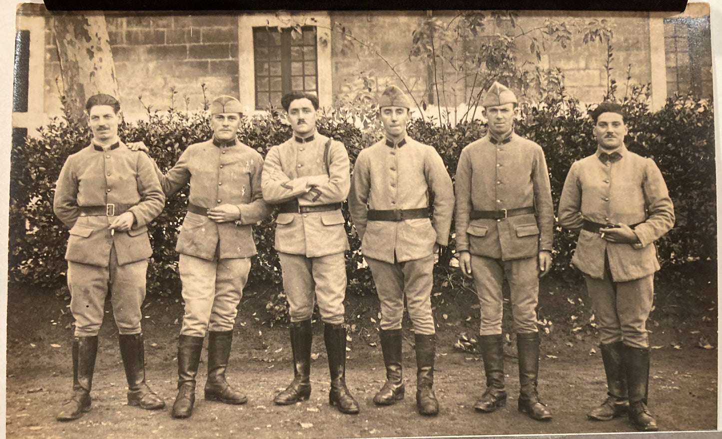 Vintage French Military Postcard