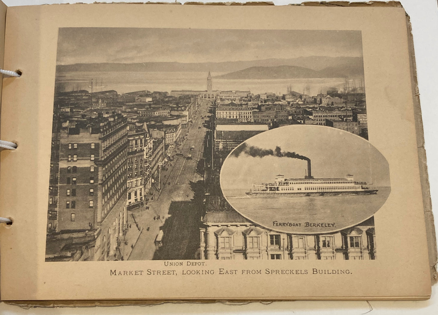 1899 - San Francisco Photogravures Album by Cunningham, Curtis and Welch