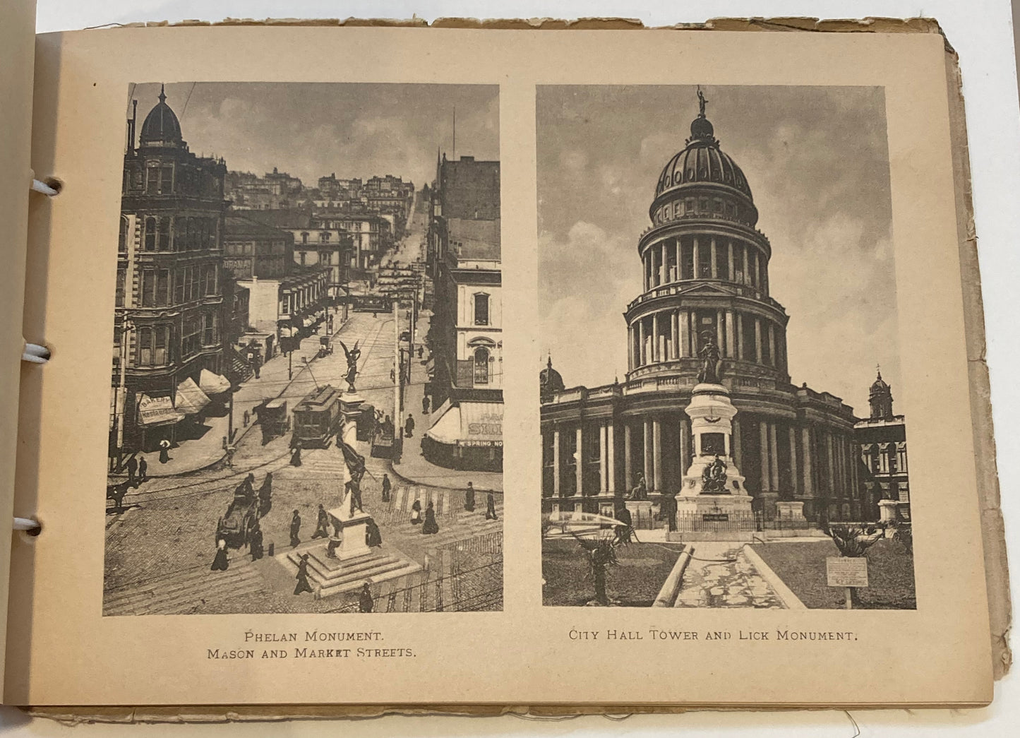 1899 - San Francisco Photogravures Album by Cunningham, Curtis and Welch