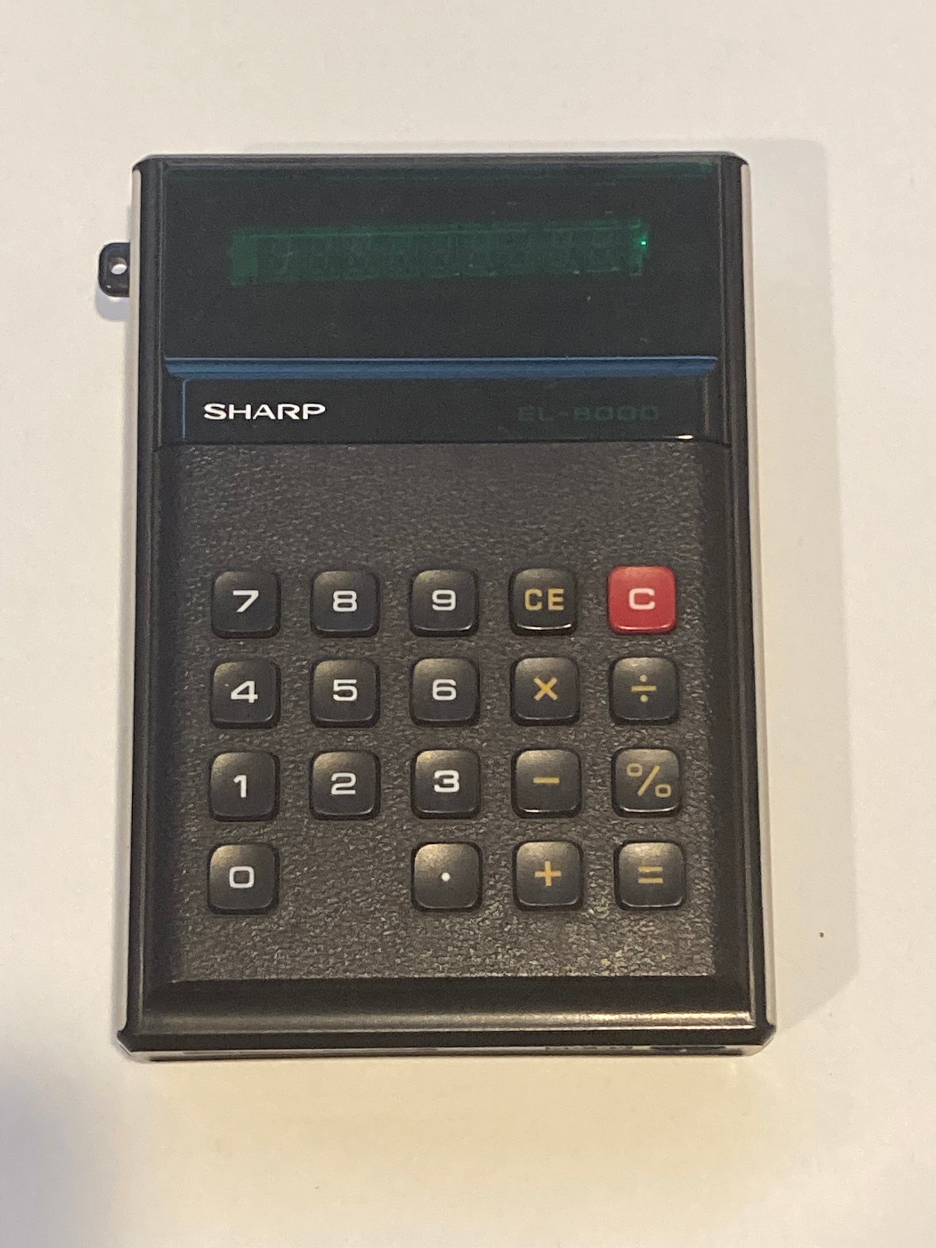 1974 Sharp EL-8000 Calculator – lepicker