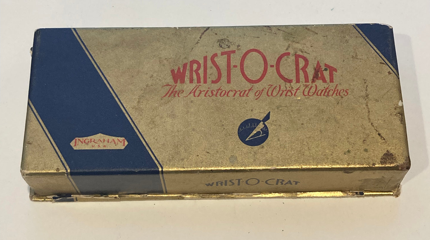 Vintage Wrist Watch Wrist-O-Crat by Ingraham