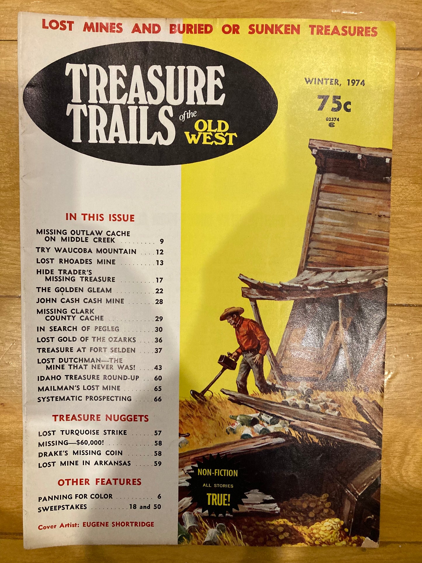 Winter 1974 - Treasure Trails Of The Old West Magazine