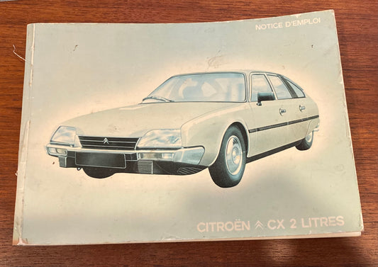 Citroen CX 2 Liters Manual