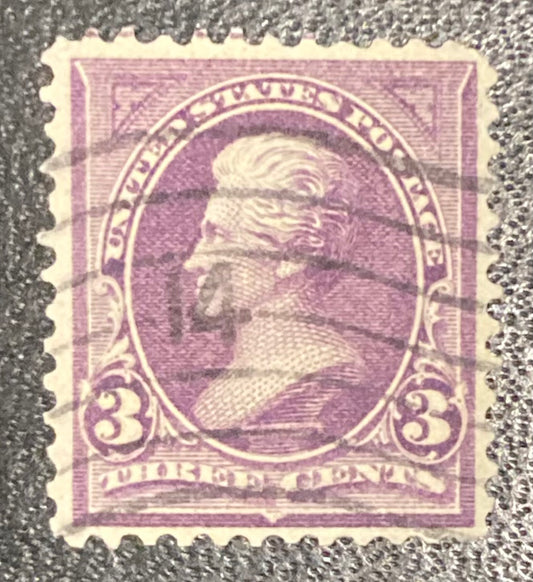 Scott #A62 - 3 cents Andrew Jackson Purple Stamp