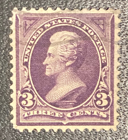 Scott #A62 - 3 cents Andrew Jackson Purple Stamp