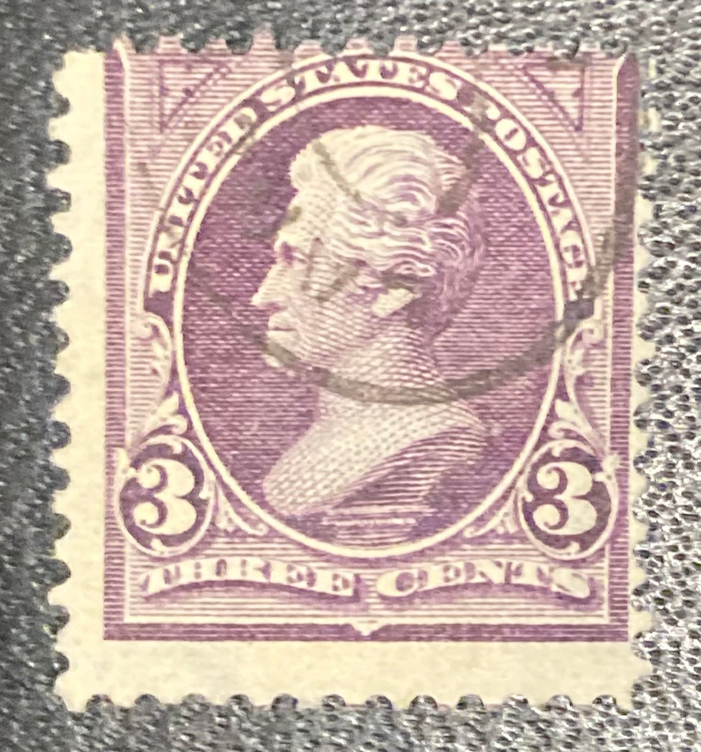 Scott #A62 - 3 cents Andrew Jackson Purple Stamp