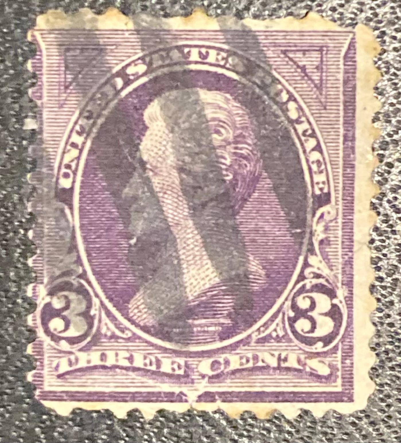 Scott #A62 - 3 cents Andrew Jackson Purple Stamp