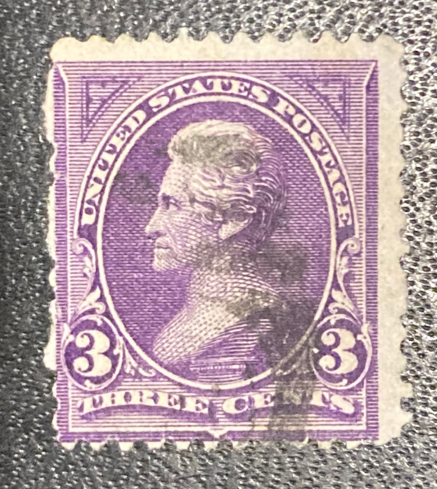 Scott #A62 - 3 cents Andrew Jackson Purple Stamp