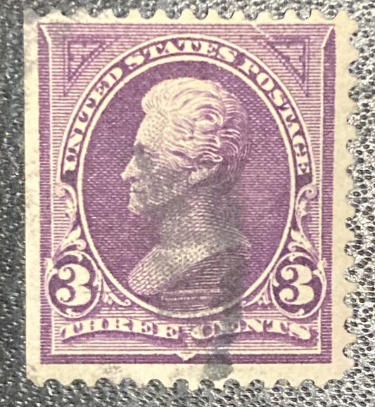 Scott #A62 - 3 cents Andrew Jackson Purple Stamp