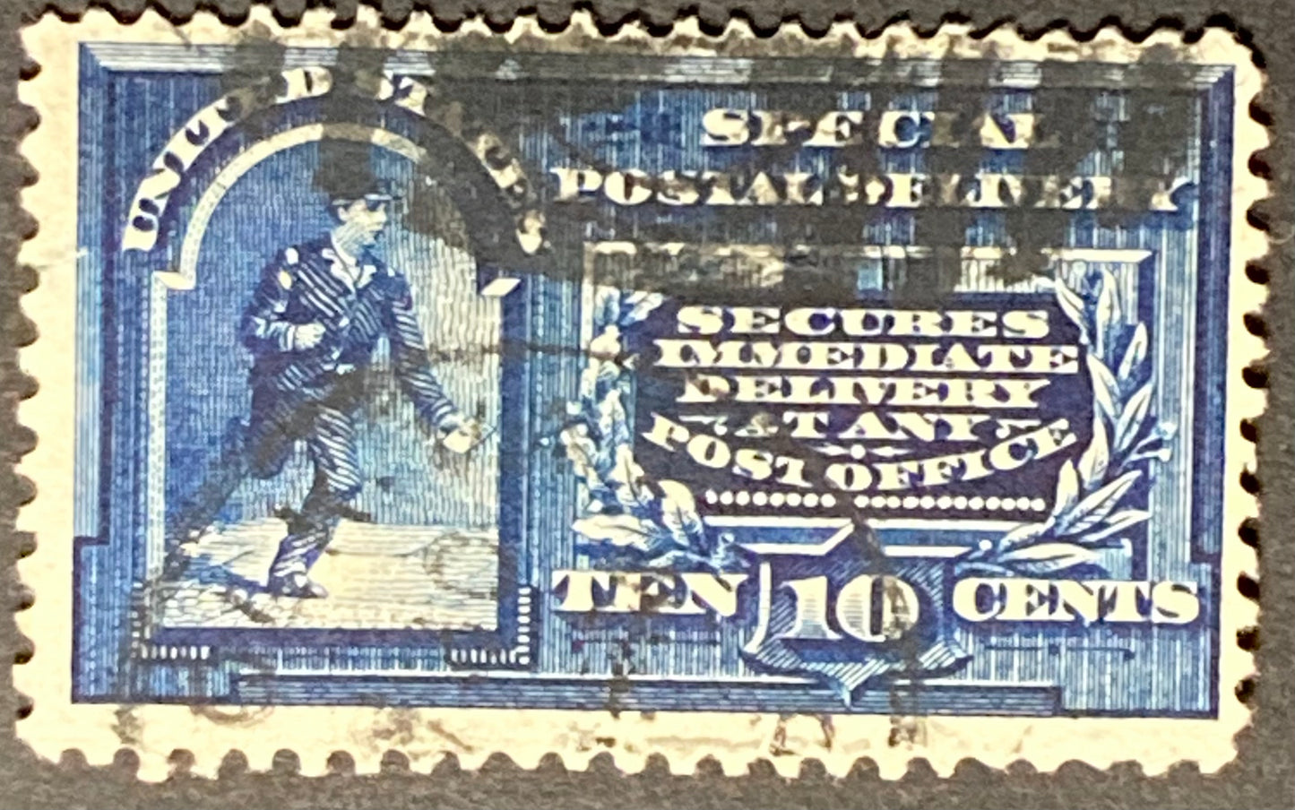 10 cents Blue Special Delivery Stamp