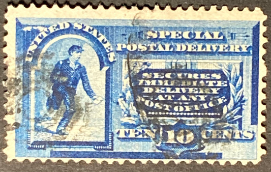 10 cents Blue Special Delivery Stamp