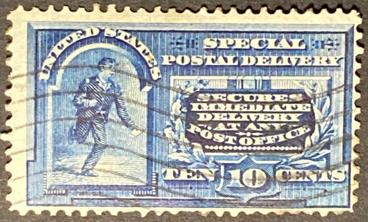 10 cents Blue Special Delivery Stamp