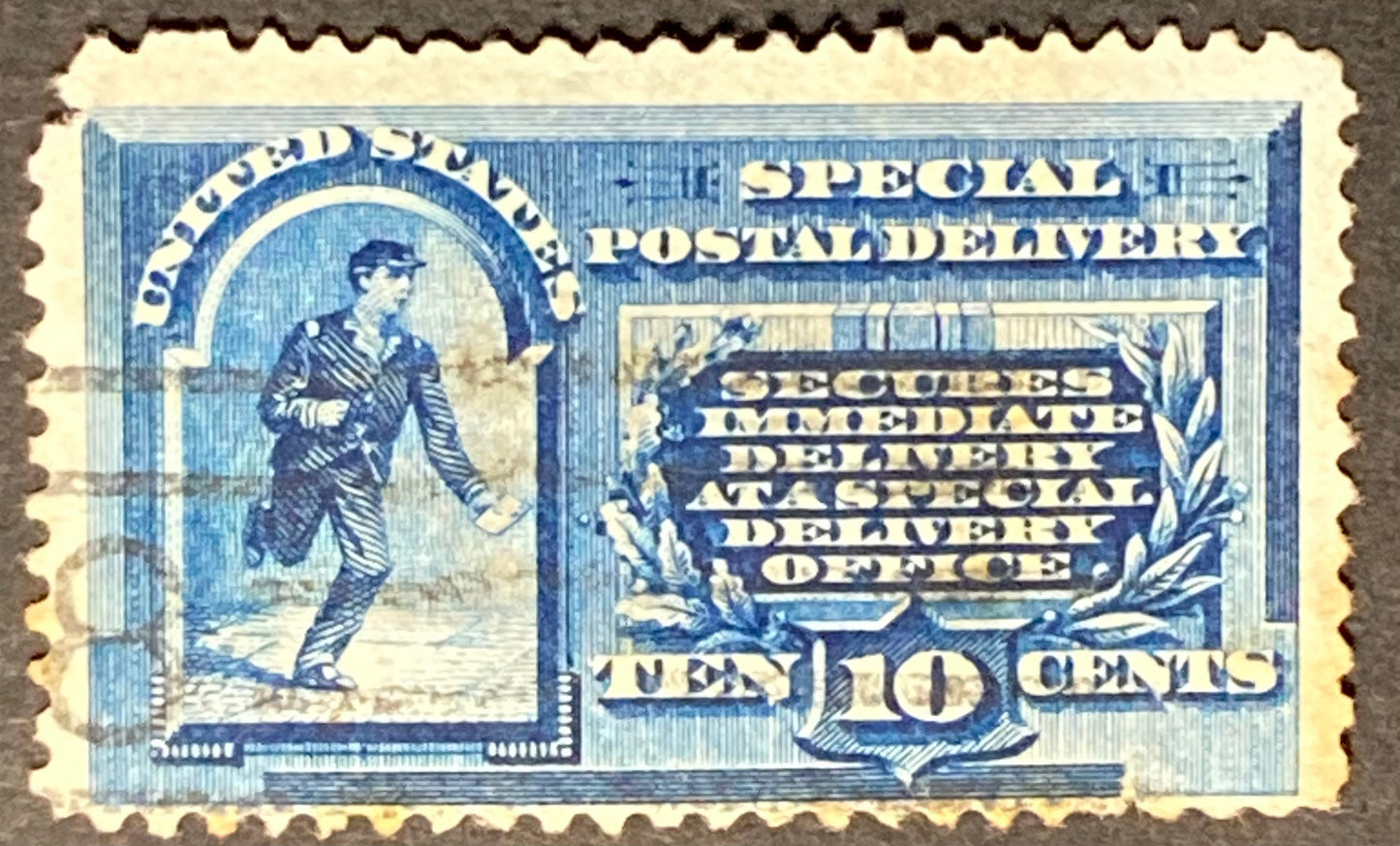 10 cents Blue Special Delivery Stamp