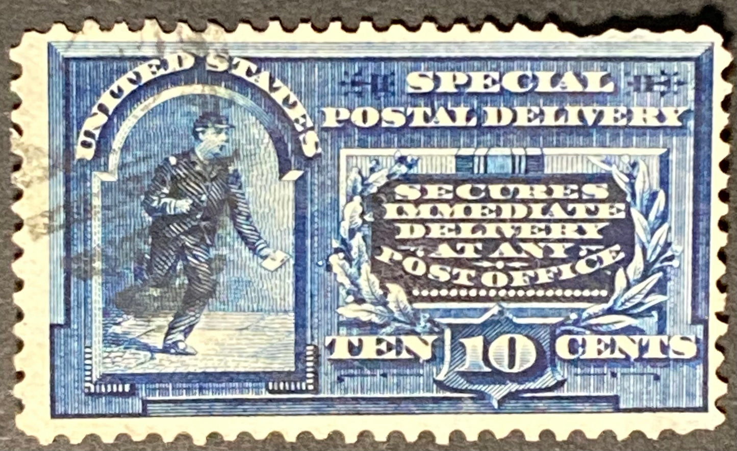 10 cents Blue Special Delivery Stamp