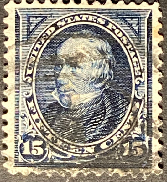 Scott #A94 15 Cents Dark Blue Webster Stamp