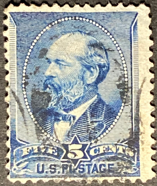 Scott #A56 - 5 Cents Indigo James A. Garfield