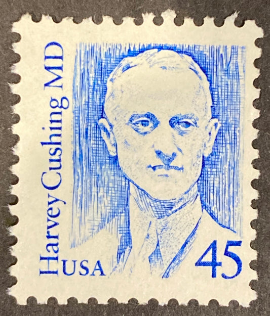 45 cents Harvey Cushing MD