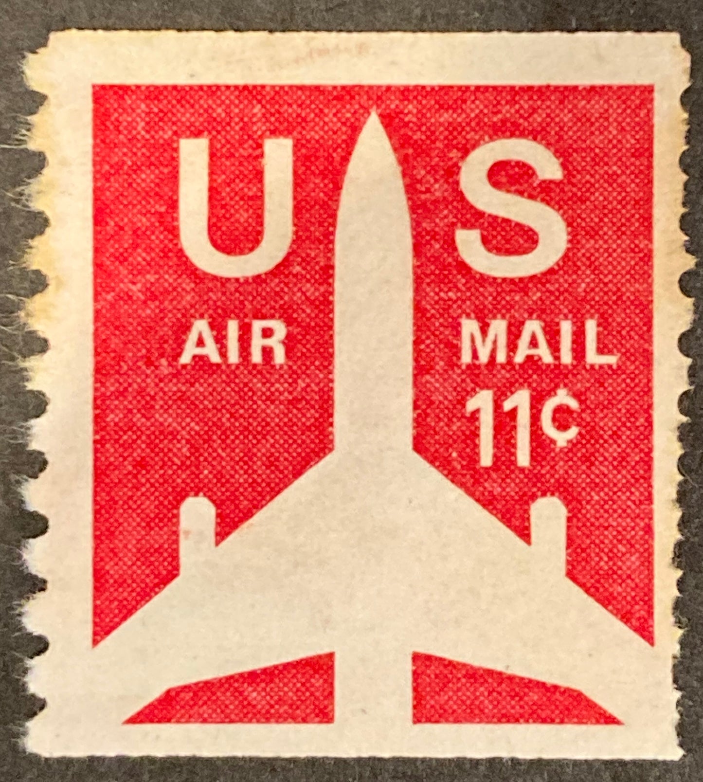 1977 - 11 Cents USA Air Mail Red Scott C78