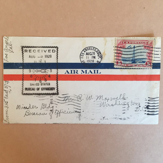 Vintage USA Air Mail w/ 5 cents