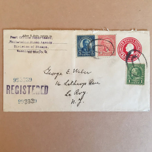 April 30th, 1929 - US American Cover With Stamps