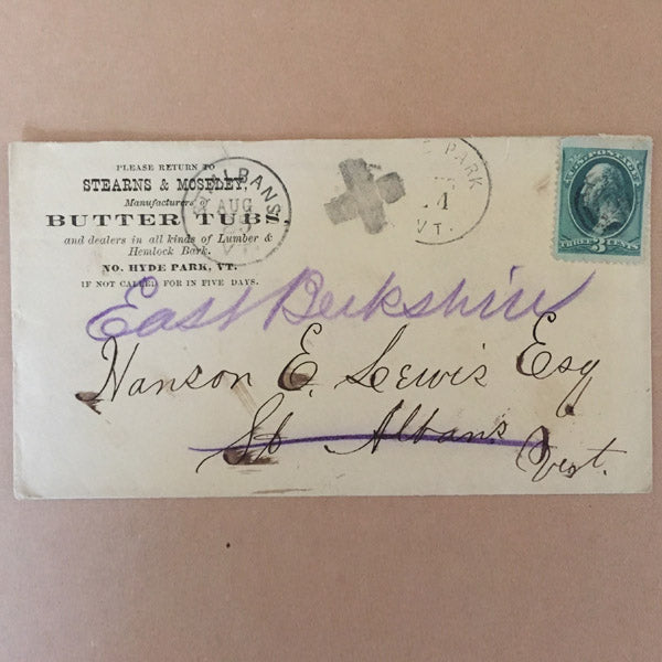 August 25th - US American Cover with a 3 Cents Green