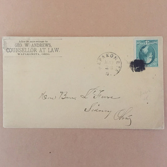 May 28th - USA Cover with a 3 Cents Green