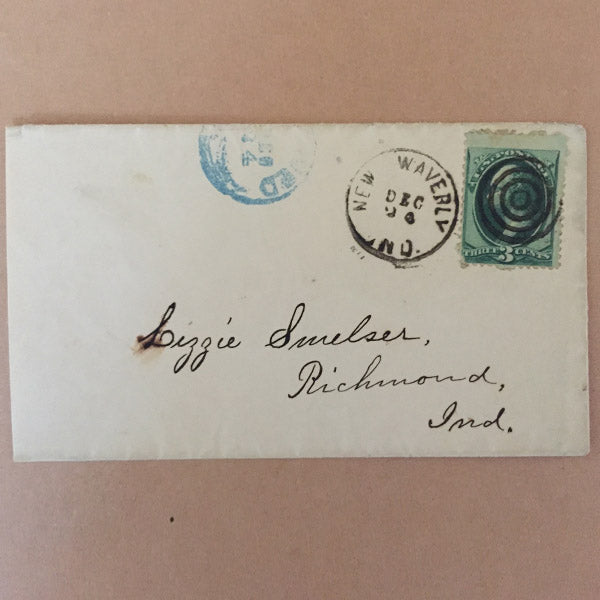 USA Cover with a 3 Cents Green