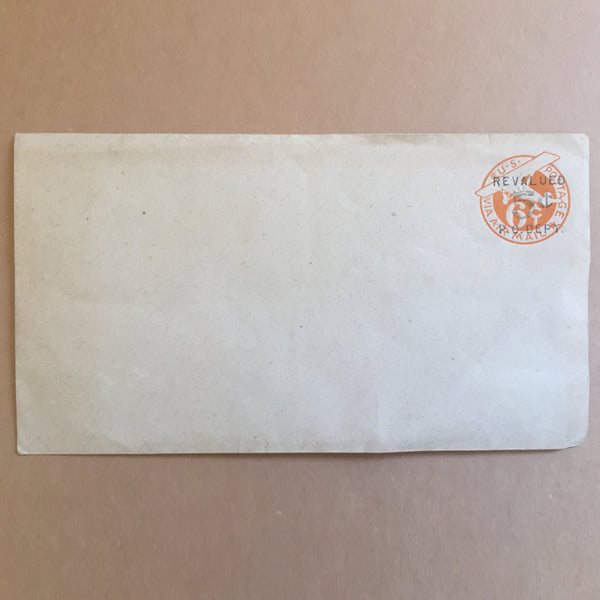 US Air Mail Cover - 6 Cents Revalued