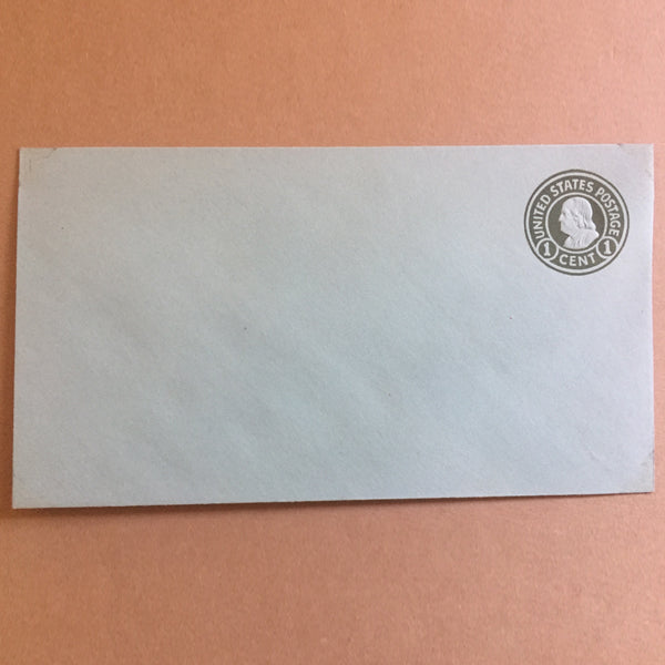 Blank USA Cover with 1 Cent