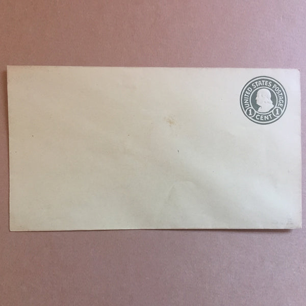 Blank - Blank USA Cover with 1 Cent