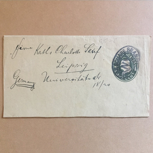 May 25th, 1880's - USA Cover to Germany